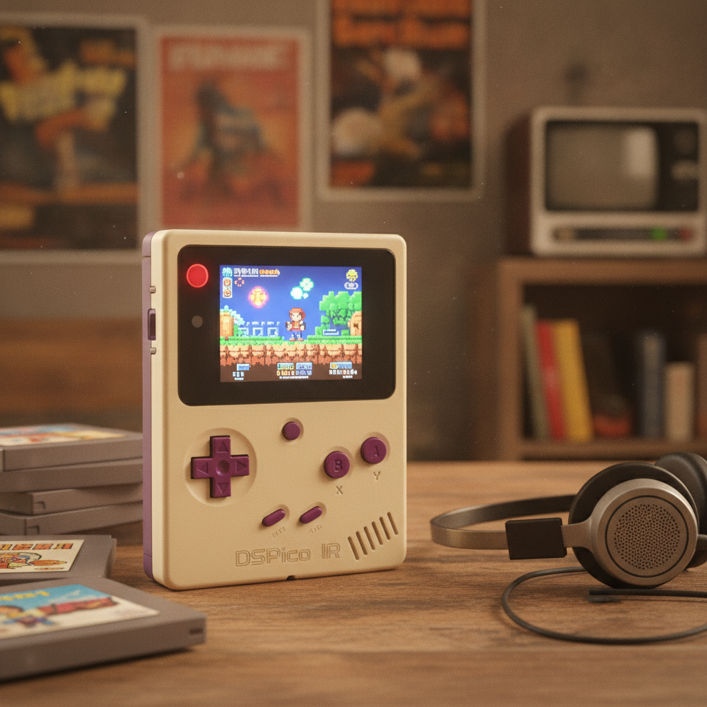 The DSPico IR flash cart for Nintendo DS handhelds.